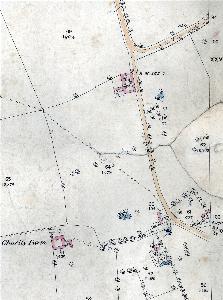 The western part of Eggington in 1879